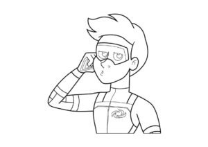 henry danger colouring pages