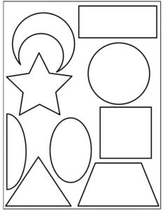 basic colouring pages