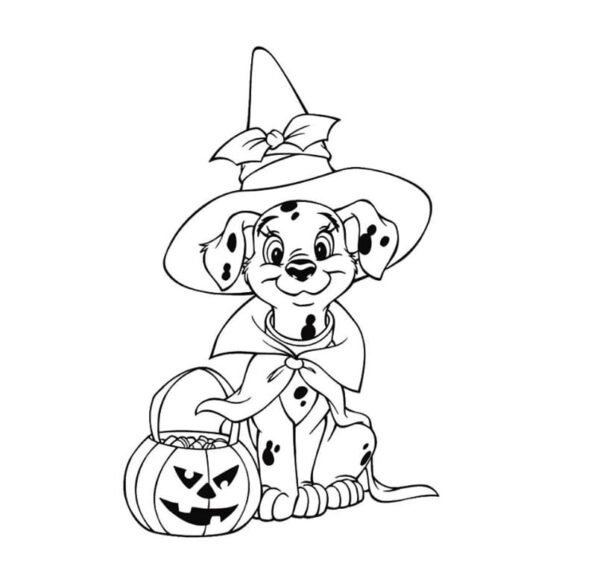 colouring pages of cute dogs