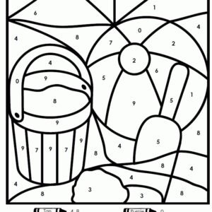 cute easy colouring pages