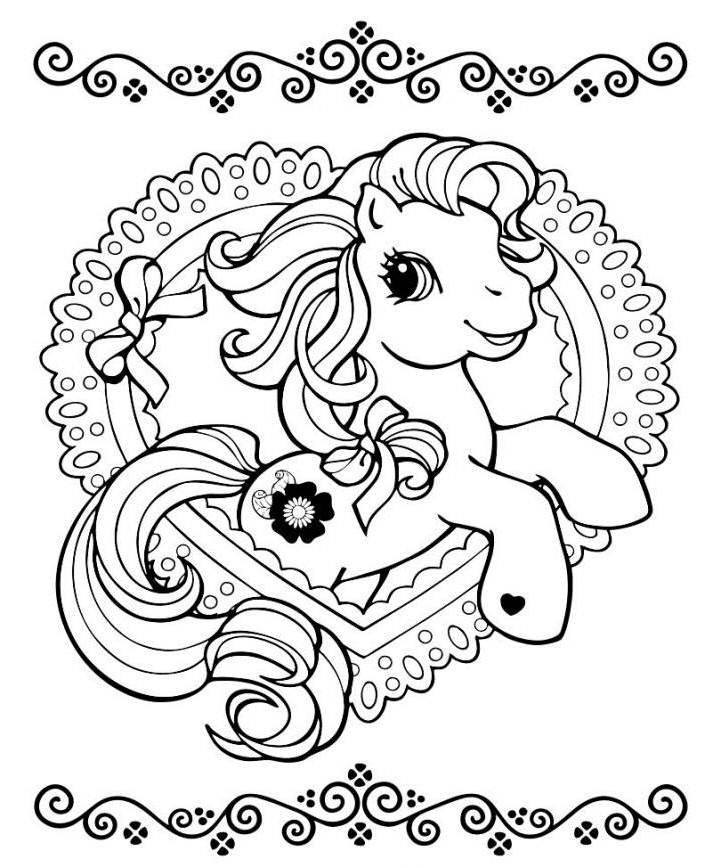 my little pony colouring pages rarity