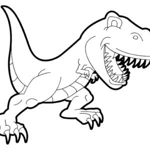dinosaur colouring pages free