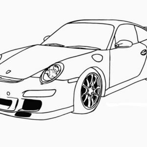 mclaren colouring pages