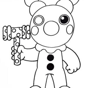 roblox colouring pages