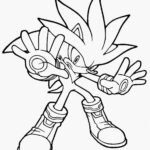 shadow the hedgehog colouring pages