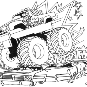 grave digger colouring pages