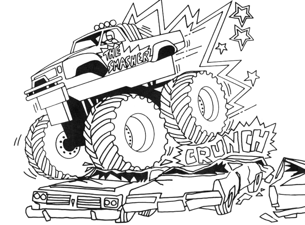 grave digger colouring pages