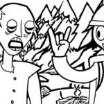 baldi colouring pages