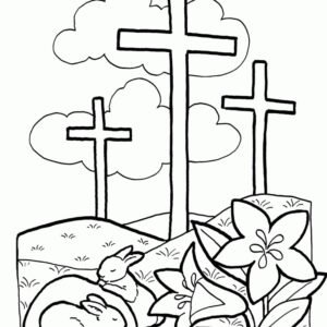 christian colouring pages free