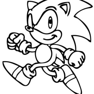 silver the hedgehog colouring pages
