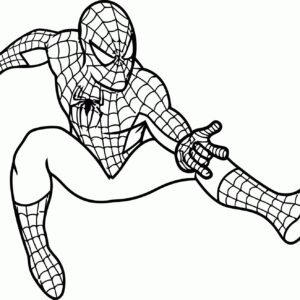 spider man miles morales colouring pages