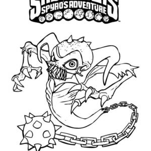 spyro colouring pages
