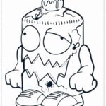 trash pack colouring pages